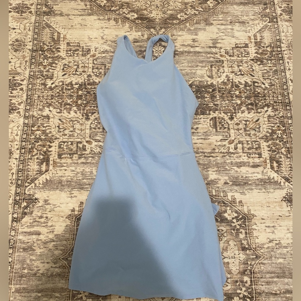 Women’s Alosoft Blue Backspin Dress Size Large